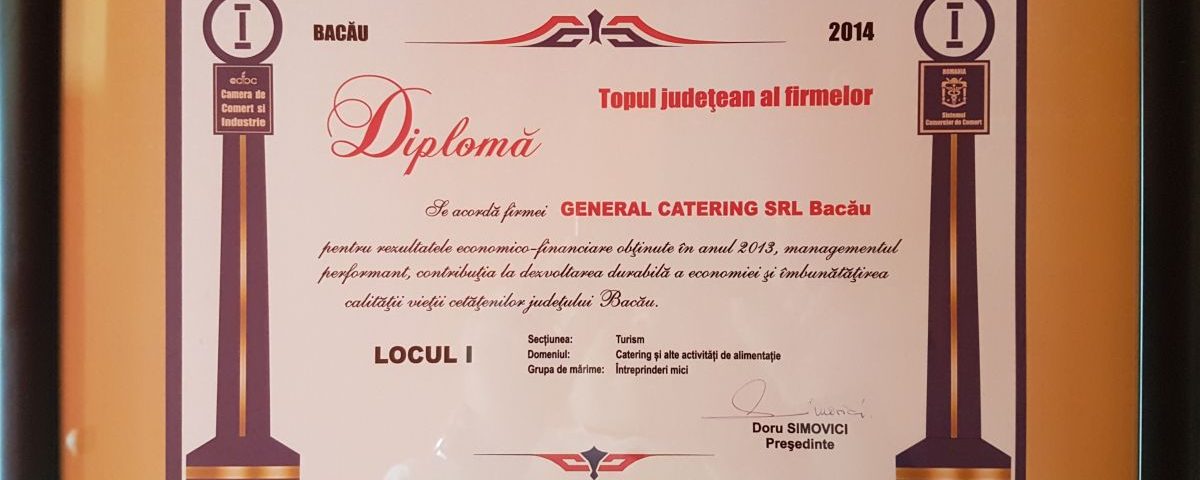 diploma1 General Catering
