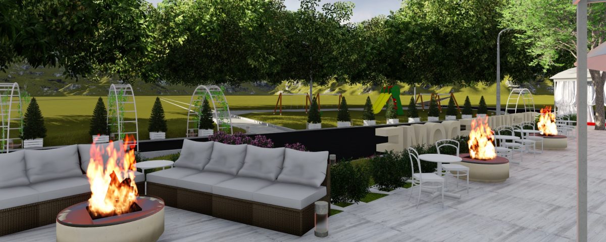 The White Dome - terasa relaxare