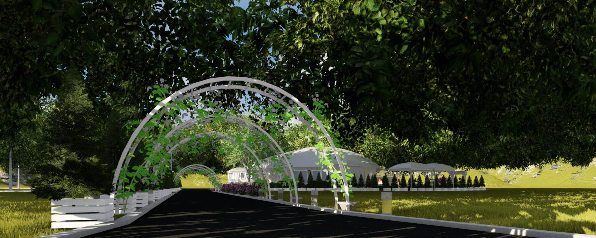 The White Dome - alee intrare